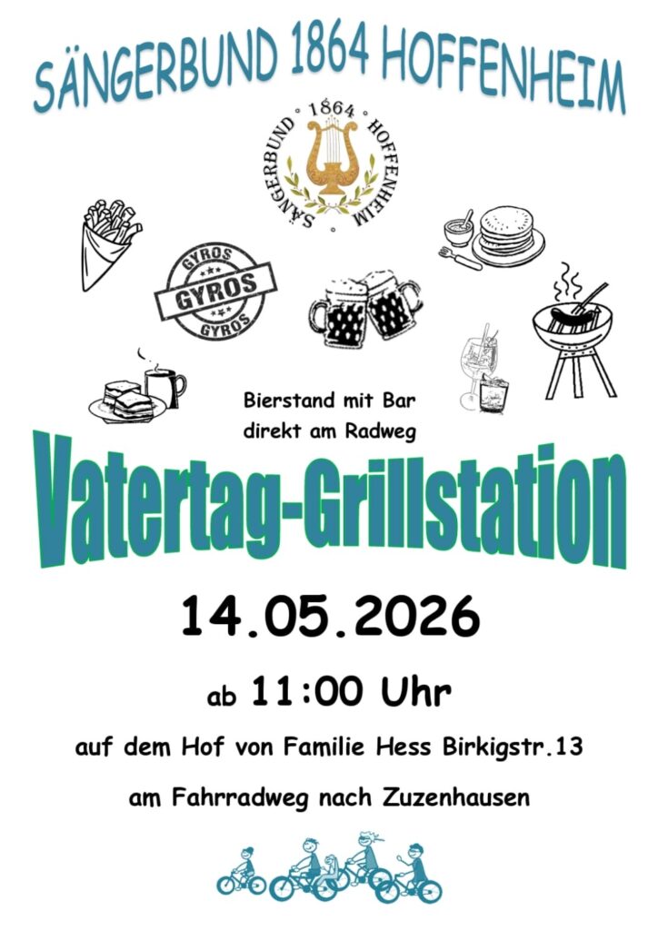 Vatertag-Grillstation